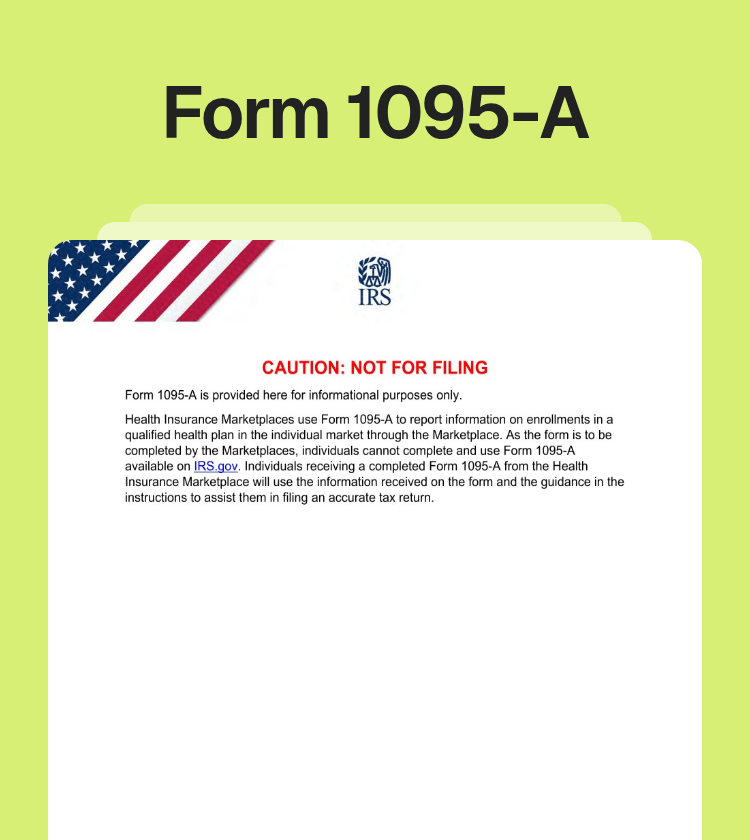 Form 1095-A Preview