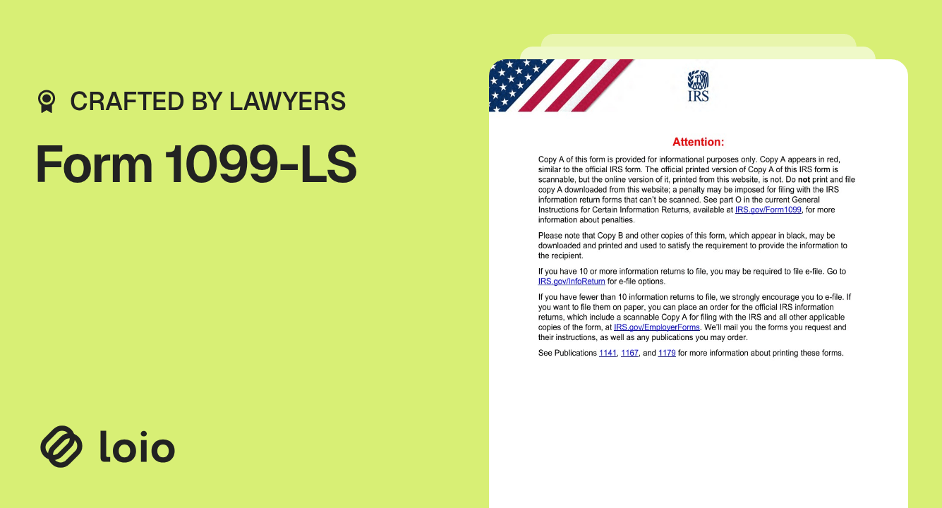 Form 1099-LS Preview