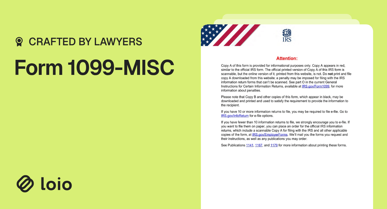 Form 1099-MISC Preview