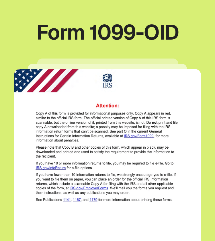 Form 1099-OID Preview
