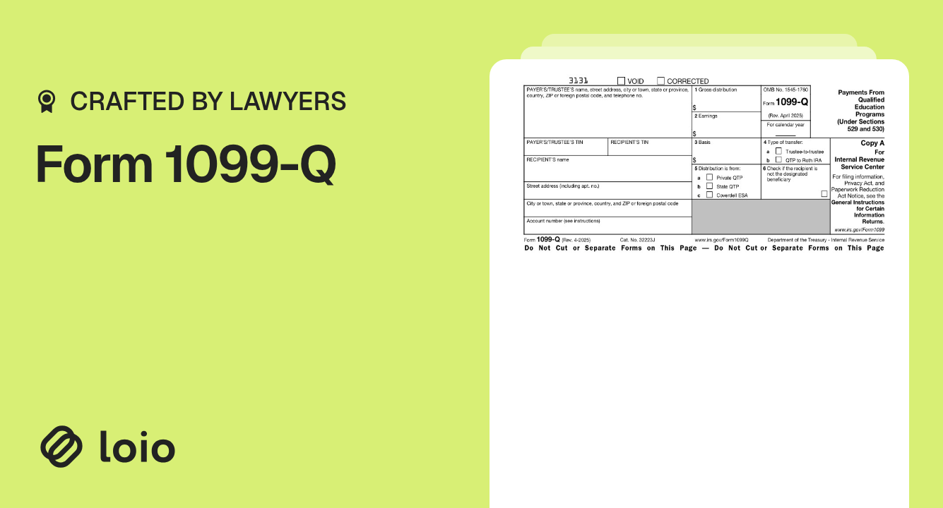 Form 1099-Q Preview