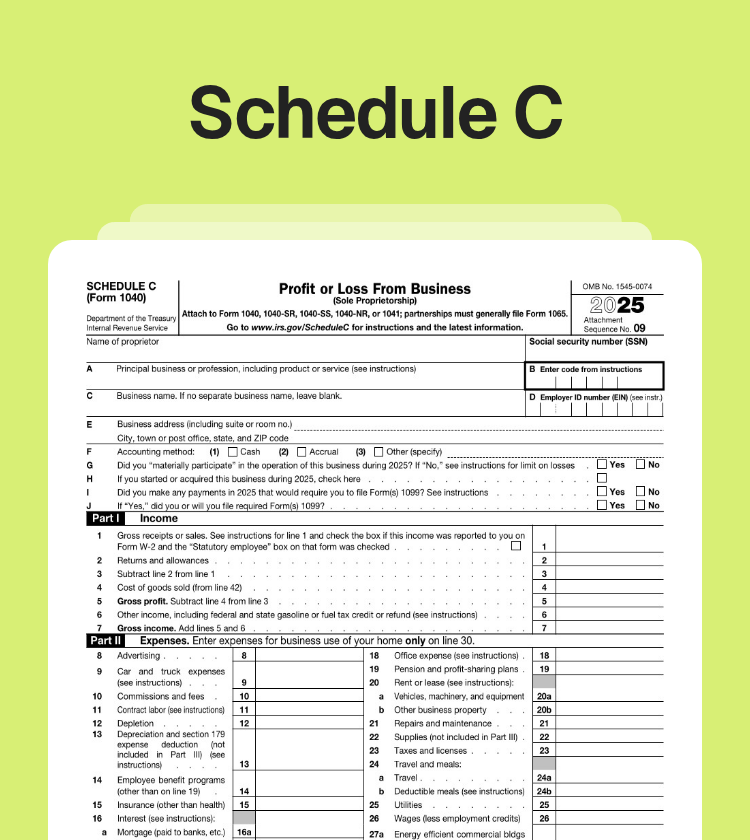 Schedule C Preview