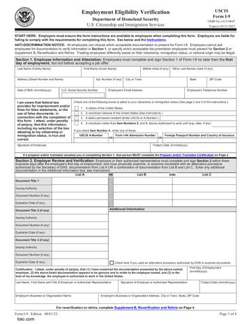 Form I-9