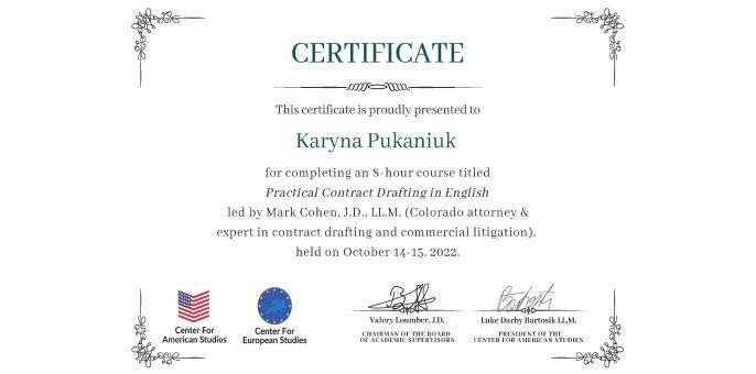 Practical Contract Drafting in English
