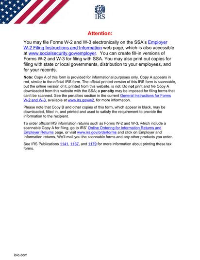 Form W-2 Preview